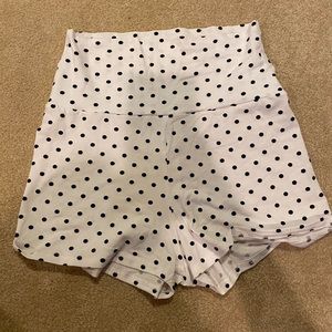 Cotton Spandex Jersey High Waisted Hot Shorts